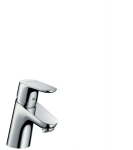 HANSGROHE 31732000 Focus E2 Jednouchwytowa bateria umywalkowa, z łańcuszkiem do korka