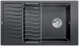Blanco ELON XL 8 S Silgranit PuraDur Antracyt odwracalny InFino kratka ociekowa 524870