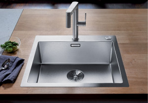 Blanco CLARON 400-IF/A Stal Durinox korek auto. InFino PushControl 523392