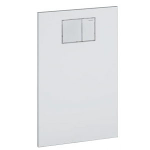 Geberit 115.324.SI.1 P$639yta ozdobna AquaClean do sp$640uczek podtynkowych szk$641o bia$642e