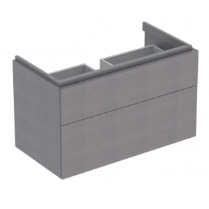 GEBERIT GEBERIT 500.509.43.1 Szafka Xeno2 pod umywalkę 90 cm 2 szuflady szary mat p$427tno