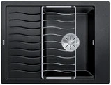 Blanco ELON 45 S Silgranit PuraDur Antracyt odwracalny InFino kratka ociekowa 524824