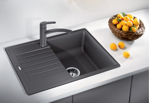 Blanco ZIA 45 S Compact Silgranit PuraDur Antracyt, odwracalny (524721)
