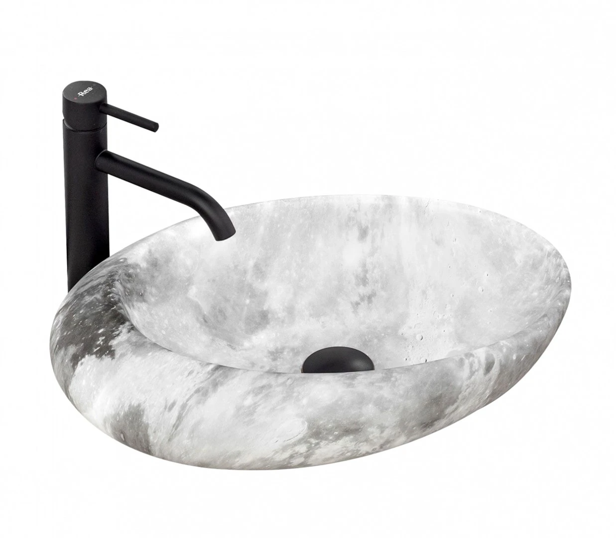 Rea Umywalka nablatowa 48 Roxy C Stone L Grey U6651