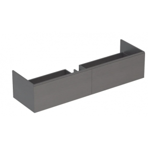 GEBERIT GEBERIT 500.346.43.1 Szafka Xeno2 pod umywalkę 160 cm 2 szuflady szary mat p$773tno