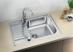 Blanco DINAS XL 6 S Compact Stal szczotkowana, odwracalny, korek auto. (525120)