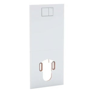 Geberit 115.328.SI.1 P$752yta ozdobna AquaClean do sp$753uczek podtynkowych Sela szk$754o bia$755e