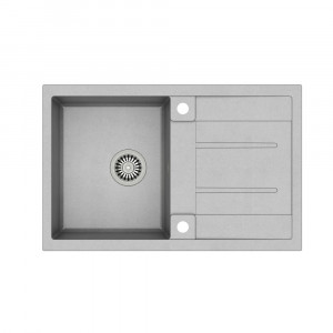 QUADRON MORGAN 111 szary metalik + odpływ stalowy (HB8203U5-BS) HB8203U5-BS