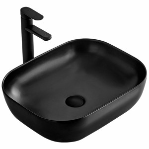 Rea U3690 Umywalka blatowaDenis Black Matt