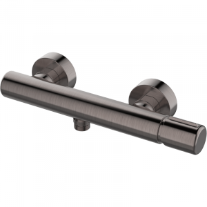LAVEO BAO 940D PRETTO Bateria natryskowa ścienna bez zestawu natryskowego Jednouchwytowa Sposób montażu: ścienny Głowica: 30 mm Wykończenie: grafit