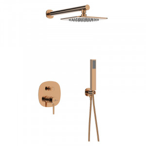 LAVEO BAP 801P POLLABateria natryskowa podtynkowa z zestawemJednouchwytowaSpos$67b monta$68u podtynkowyG$69owica 35 mmWyko$70czenie grafit