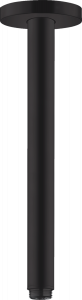 HANSGROHE 27389670 Przyłącze sufitowe S 300 mm, mat czarny