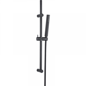 LAVEO NLP 71A2 PRETTO Zestaw natryskowy na drążku Długość drążka: 700 mm Wymiar słuchawki: 221x32 mm Długość węża: 1500 mm Wykończenie: czarne