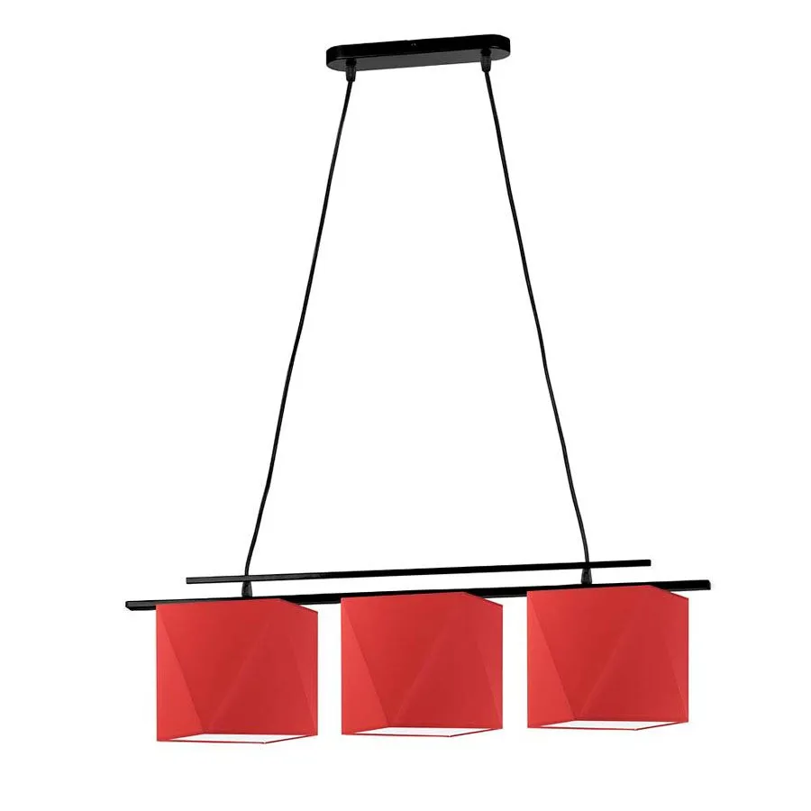 Lampa wisząca z geometrycznymi kloszami - T9-N78