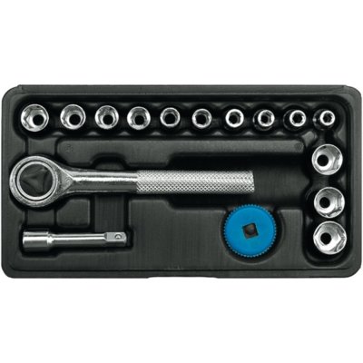 Vorel zestaw nasadek 1/4,4-13mm, kpl. 16szt. 58160