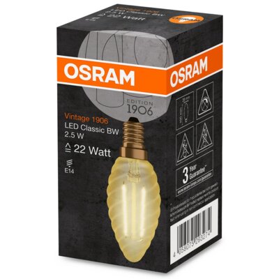 Osram Żarówka LED Vintage 1906LCBW22 1906LCBW22 2,5W