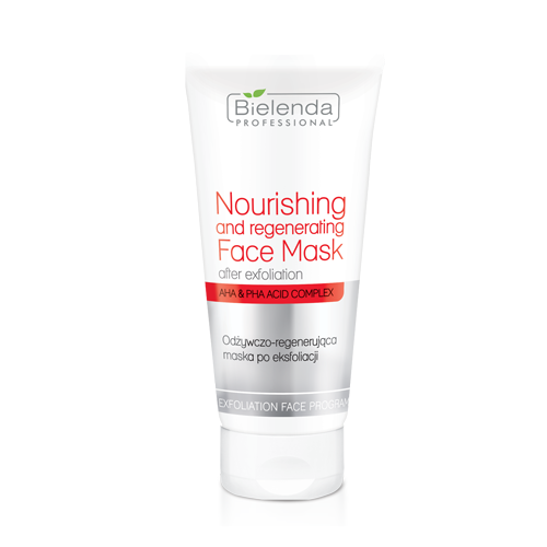 Bielenda Professional Nourishing And Regenerating Face Mask After Exfoliation odżywczo-regenerująca maska do twarzy 175ml