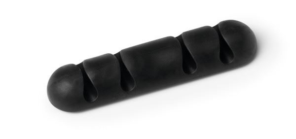 Klips samoprzylepny na 4 kabele Durable CAVOLINE Clip4 grafitowy 2szt. /504037/ DU1620-19
