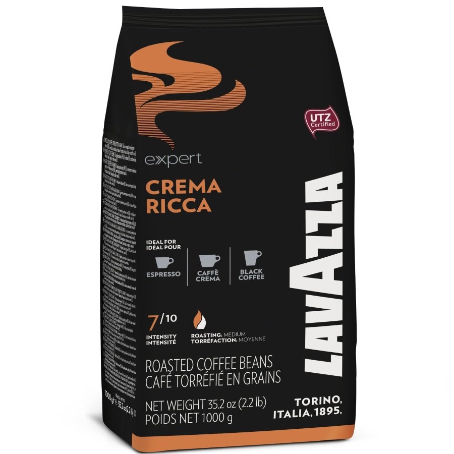Lavazza Kawa Expert Crema Ricca 1 kg Kawa ziarnista