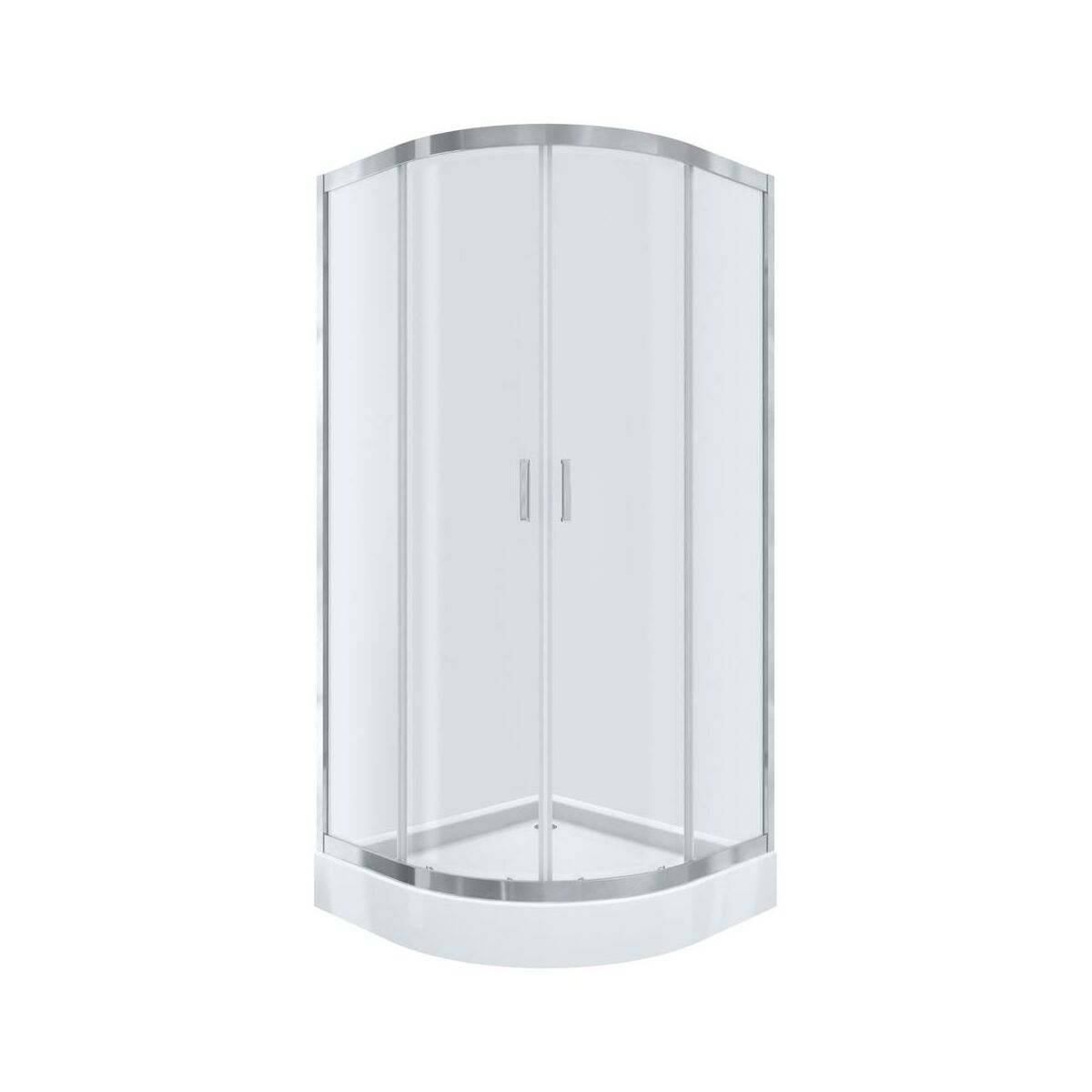 Kabina prysznicowa z brodzikiem 90 x 90 cm Polmetal