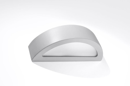 Sollux Lighting Kinkiet ceramiczny ATENA szary CAFÉ AU LAIT