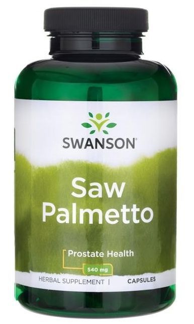 SWANSON Saw Palmetto 540mg 100kaps Palma Sabałowa - suplement diety