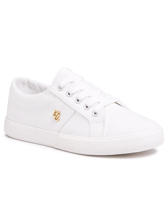 Lauren Ralph Lauren Tenisówki Janson II 802804598001 Biały