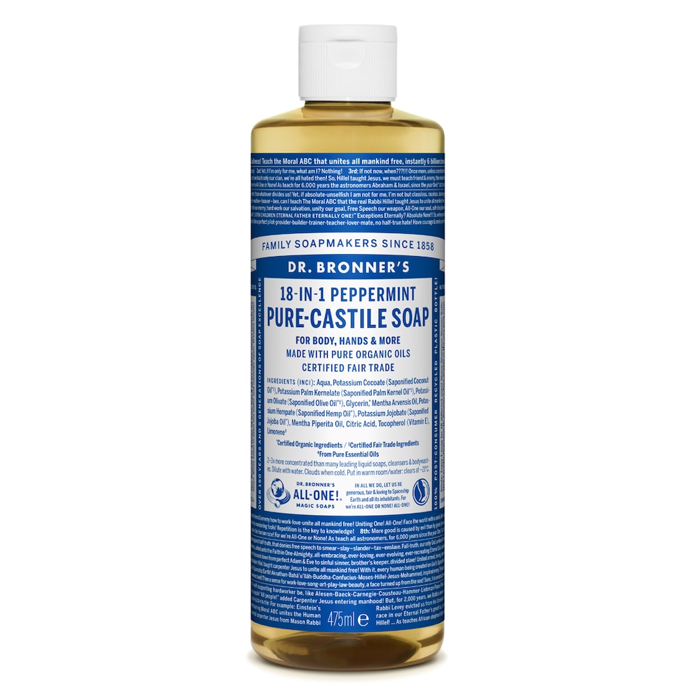 DR. BRONNER'S Mydło w Płynie 18w1 Miętowe, Dr. Bronners, 475 ml