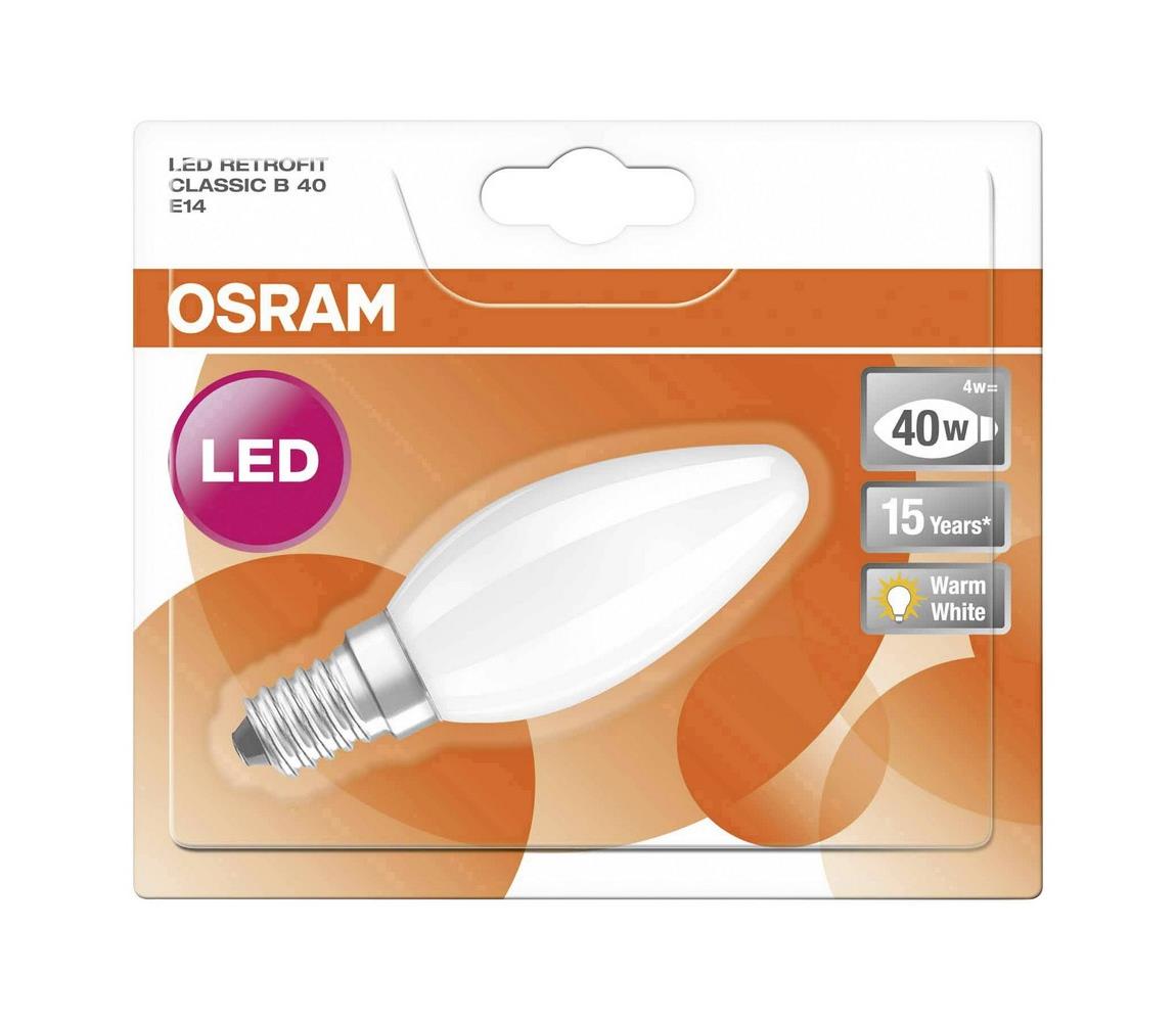 Osram LED RETROFIT CL B 40 4W/827 E14 GL FR 4052899959187