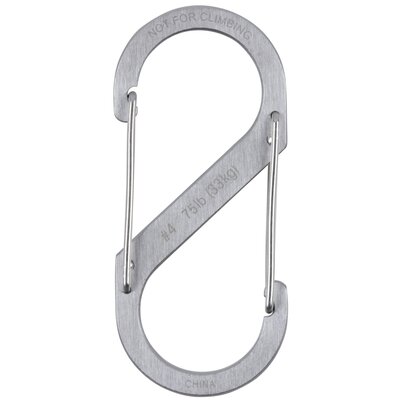 Karabińczyk NITE IZE s-biner #4 steel