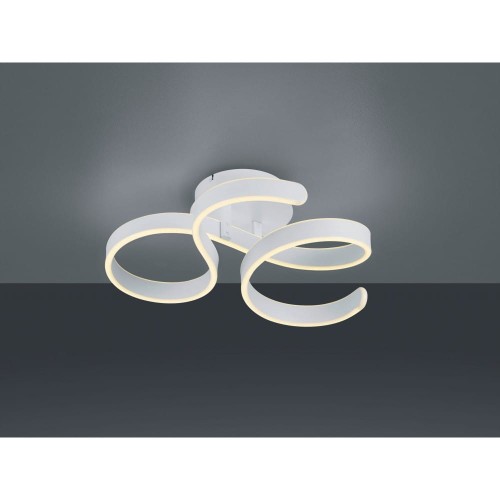 Trio Francis 671310131 plafon lampa sufitowa 1x42W LED 3000K biały mat