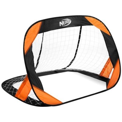 Spokey Bramka do piłki nożnej Hasbro Nerf Buckler 120 x 80cm) Czarno-pomarańczowy