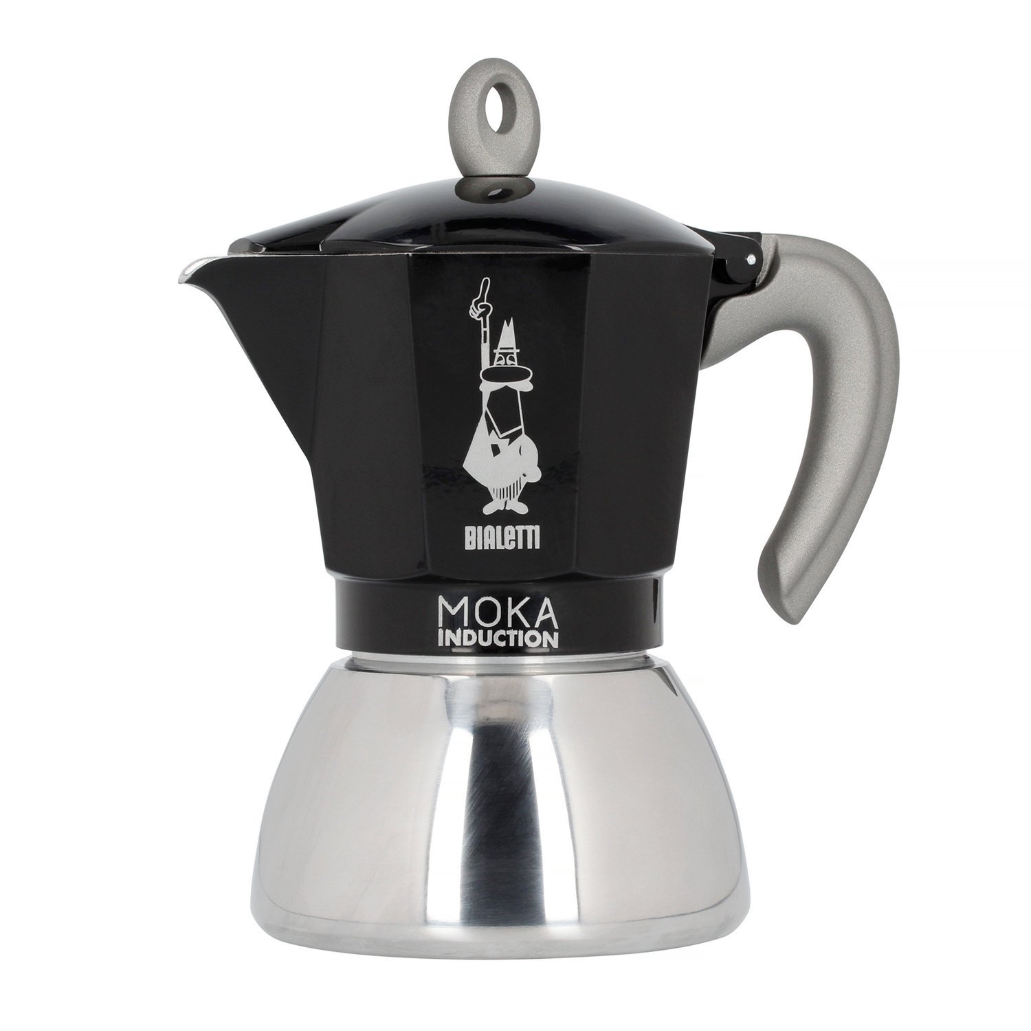Bialetti Kawiarka New Moka Induction 6 filiżanek Czarna 7196-uniw