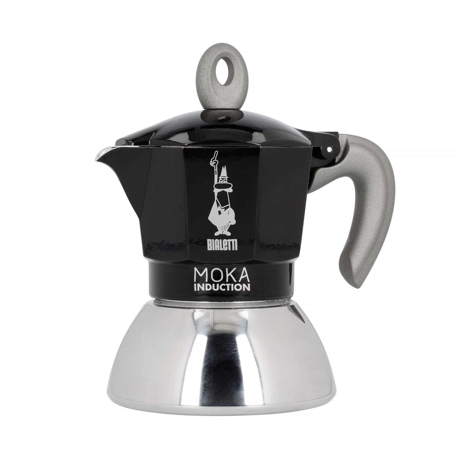 Bialetti Kawiarka New Moka Induction 2 filiżanki Czarna 7192-uniw