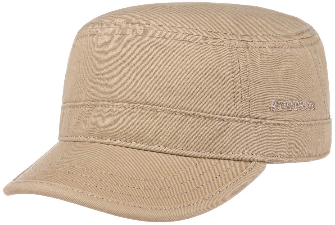 Czapka Gosper Army Urban by Stetson, ciemnobeżowy, L (58-59 cm)