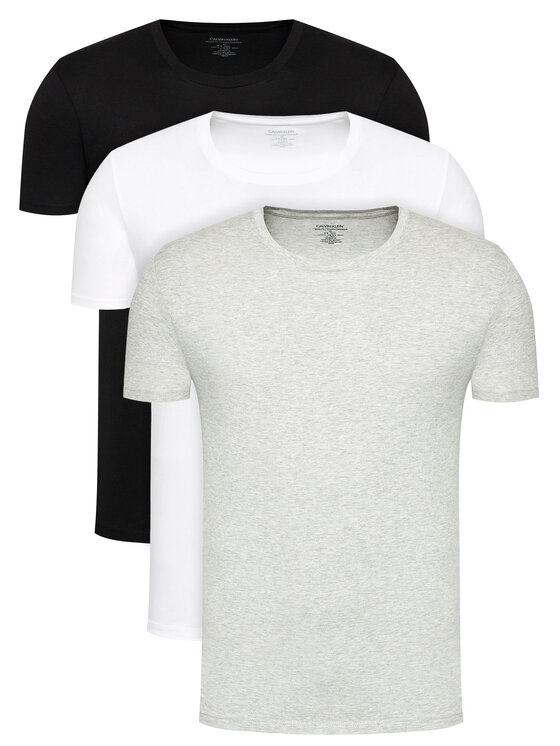 Calvin Klein Underwear Komplet 3 t-shirtów 000NB4011E Kolorowy Classic Fit