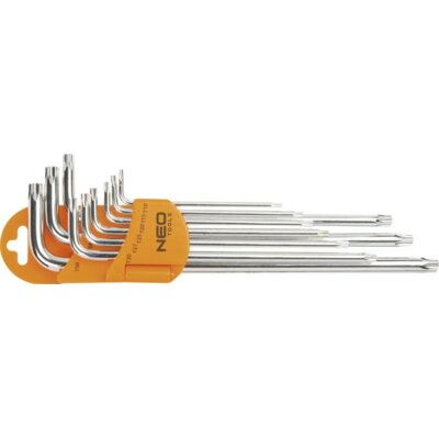 NEO-TOOLS Klucze Torx zestaw 9 szt 09-526
