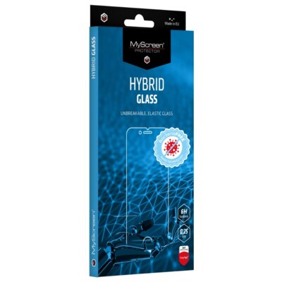 MYSCREEN Szkło hybrydowe HybridGlass Bacteriafree do Apple iPhone X/Xs/11 Pro