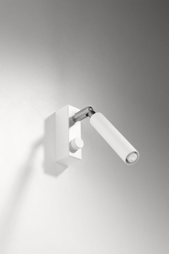 Sollux Lighting Lighting kinkiet Eyetech 1 G9 biały SL.0902