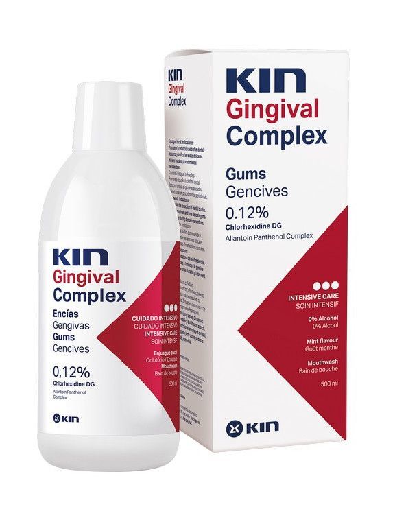 Laboratories Kin BARTEX Gingival Alpantha Płyn do płukania jamy ustnej 500 ml 7071728