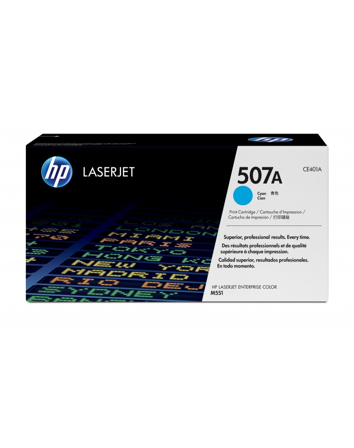 Toner HP 507A cyan
