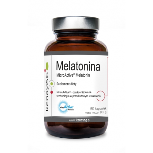 BioActives Melatonina MicroActive Melatonin (60 kapsułek) - Bioactives B591-8085D