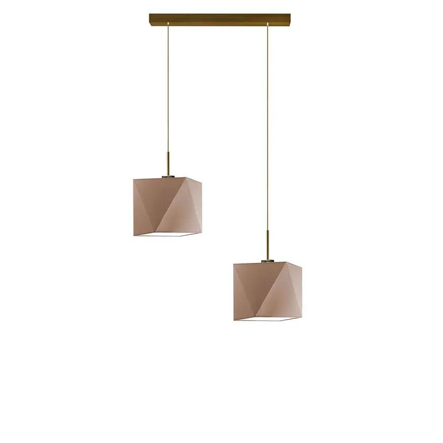 Geometryczna lampa wisząca nad stół - N6-W60