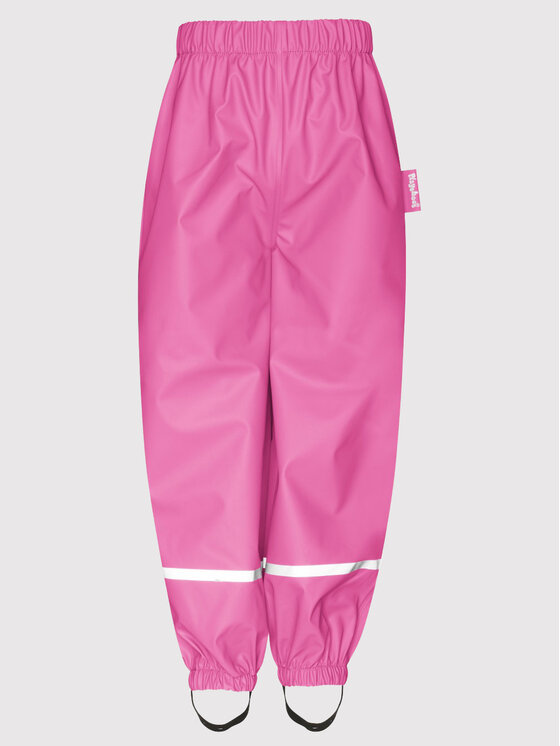 Playshoes Spodnie materiałowe 405421 M Różowy Regular Fit