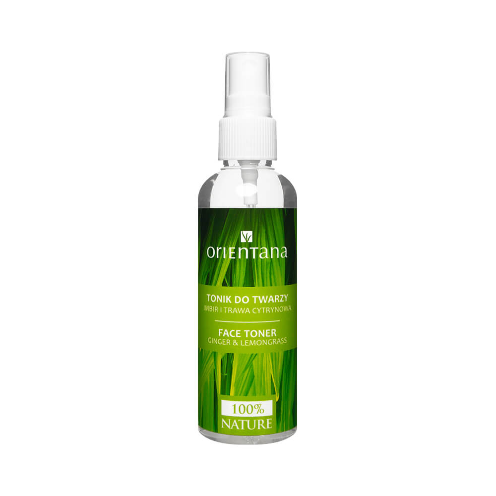 Orientana Tonik do twarzy IMBIR I TRAWA CYTRYNOWA 100 ml