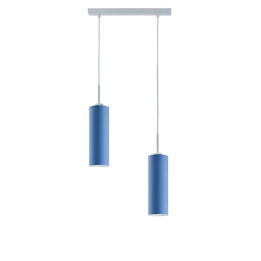 Lampa wisząca nad stół ze srebrnym stelażem - P1-K32