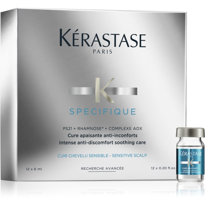 Kerastase Ampułki do wrażliwej skóry głowy - Kérastase Specifique Cure Apaisante Ampułki do wrażliwej skóry głowy - Kérastase Specifique Cure Apaisante