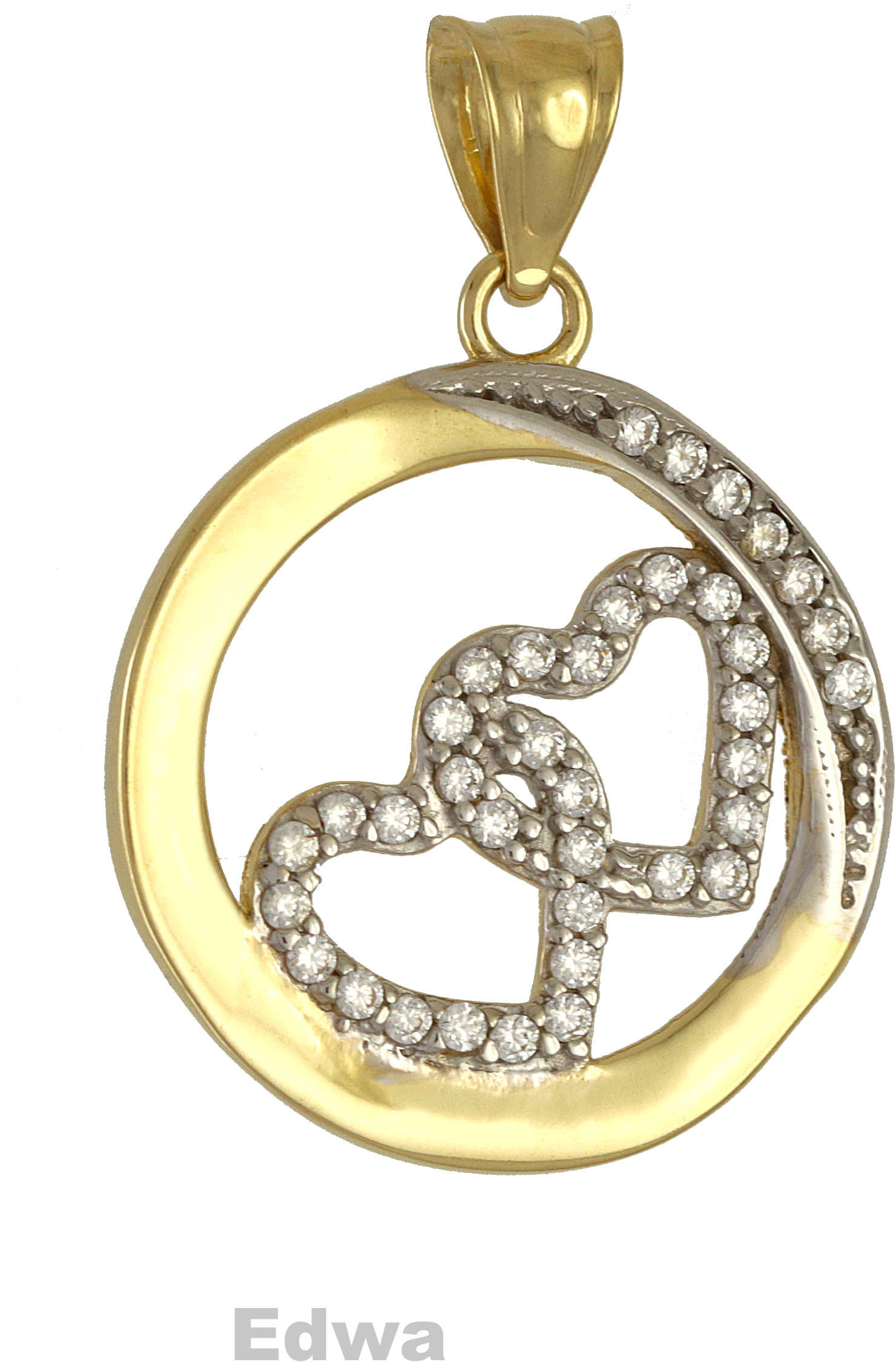Zawieszka złota Serduszka pr.585
