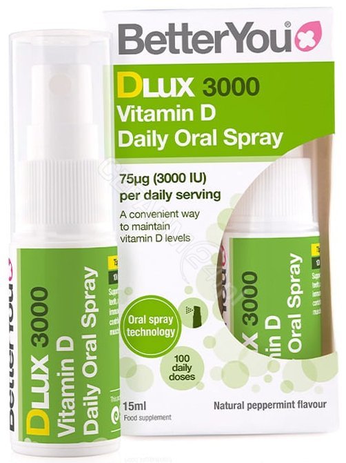 Better You DLUX 3000 Witamina D w sprayu (15 ml) Better You 96032879