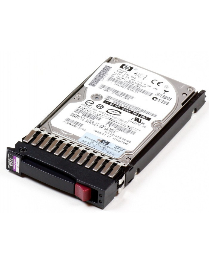 HP dysk twardy 72,8GB 2,5 10K SAS HDD Hot Plug 376597-001